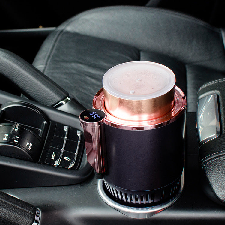 2-in-1 Smart Car Mug – Heating & Cooling Cup