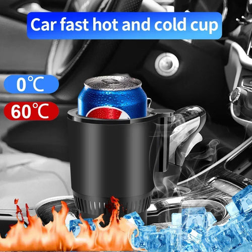 2-in-1 Smart Car Mug – Heating & Cooling Cup